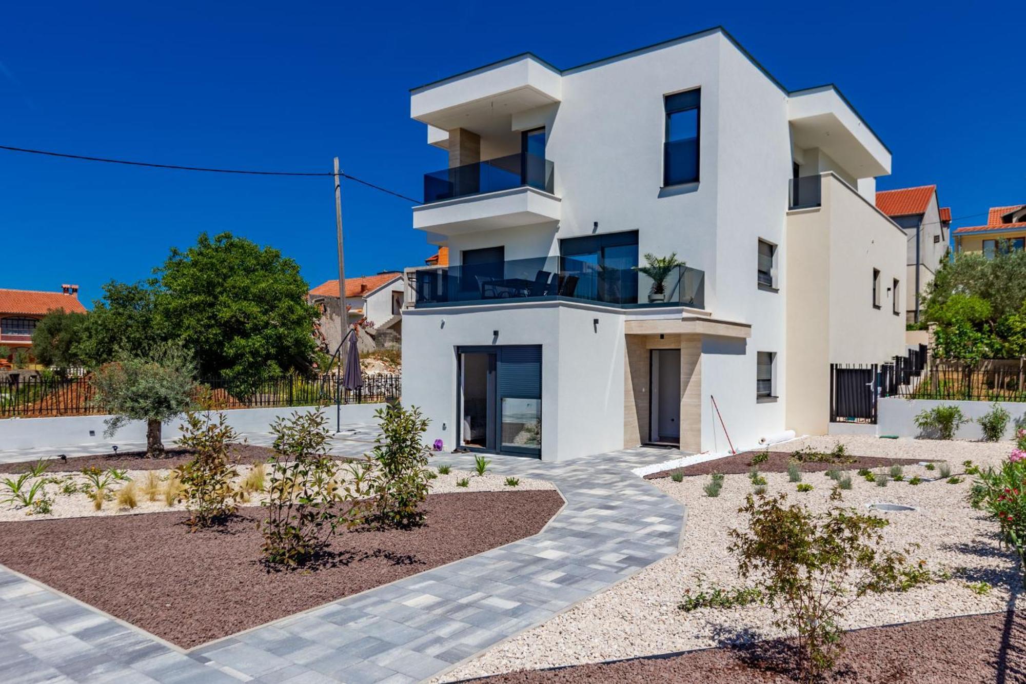 Casa Mia Apartments With Parking Zadar Exteriör bild
